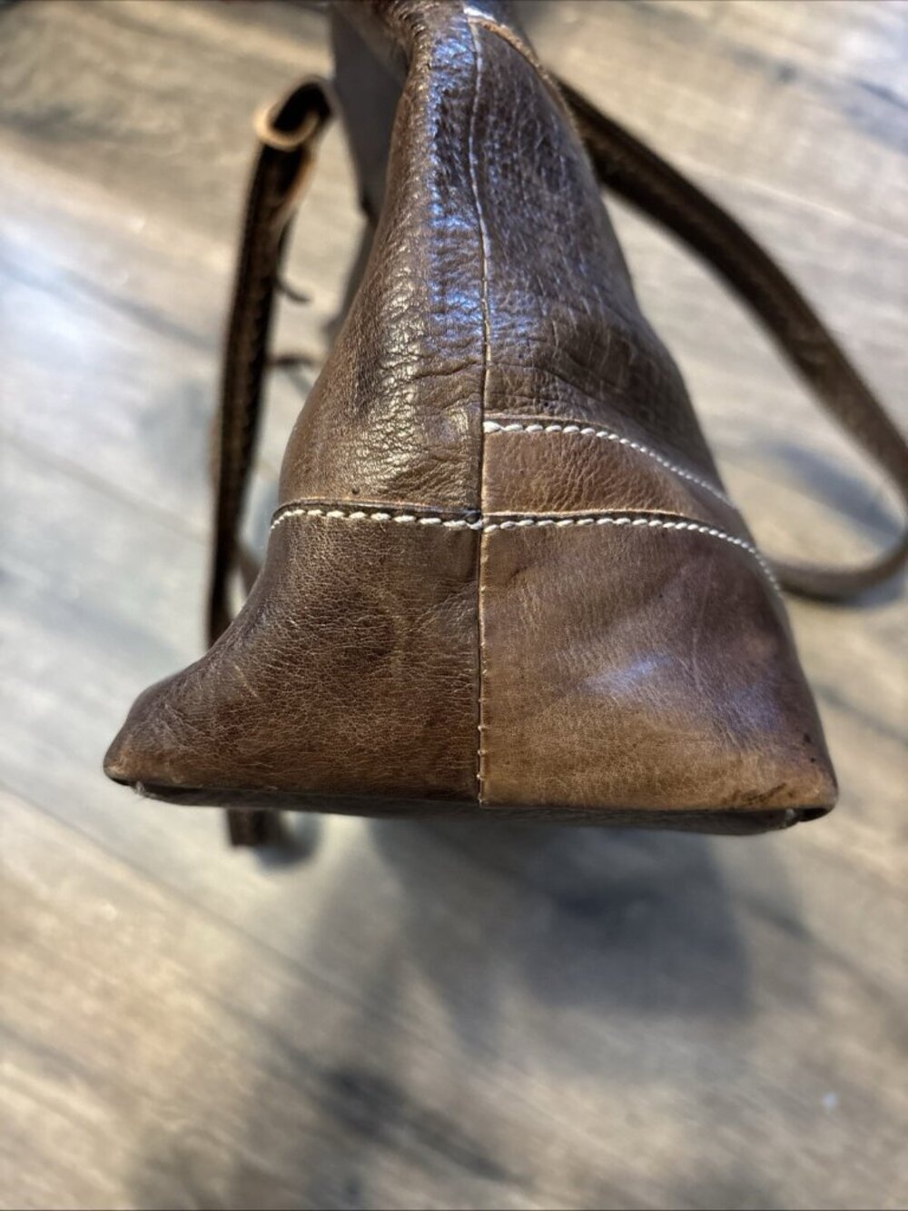 Bed Stu Custom Tote - similar to Rockaway and Stevie - Rich Brown - Picture 13 of 16